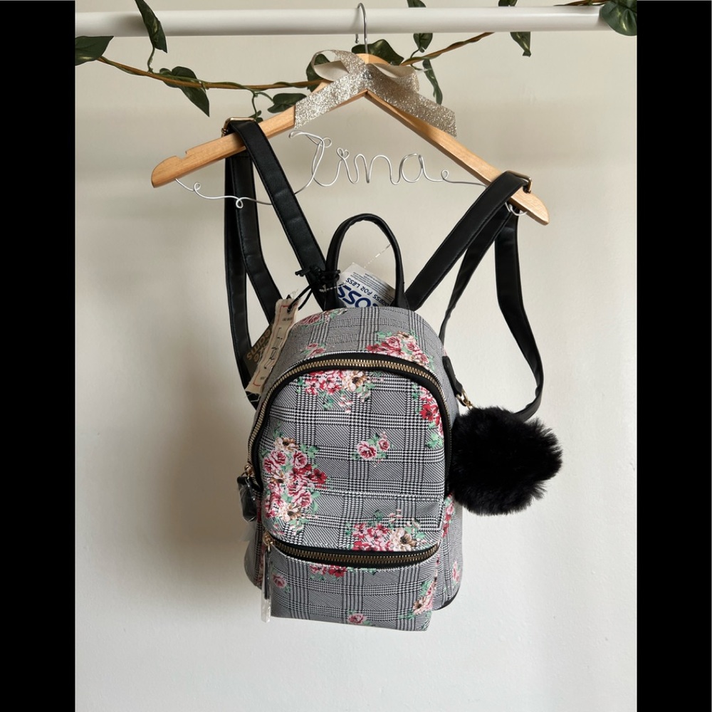 Floral Mini Backpack